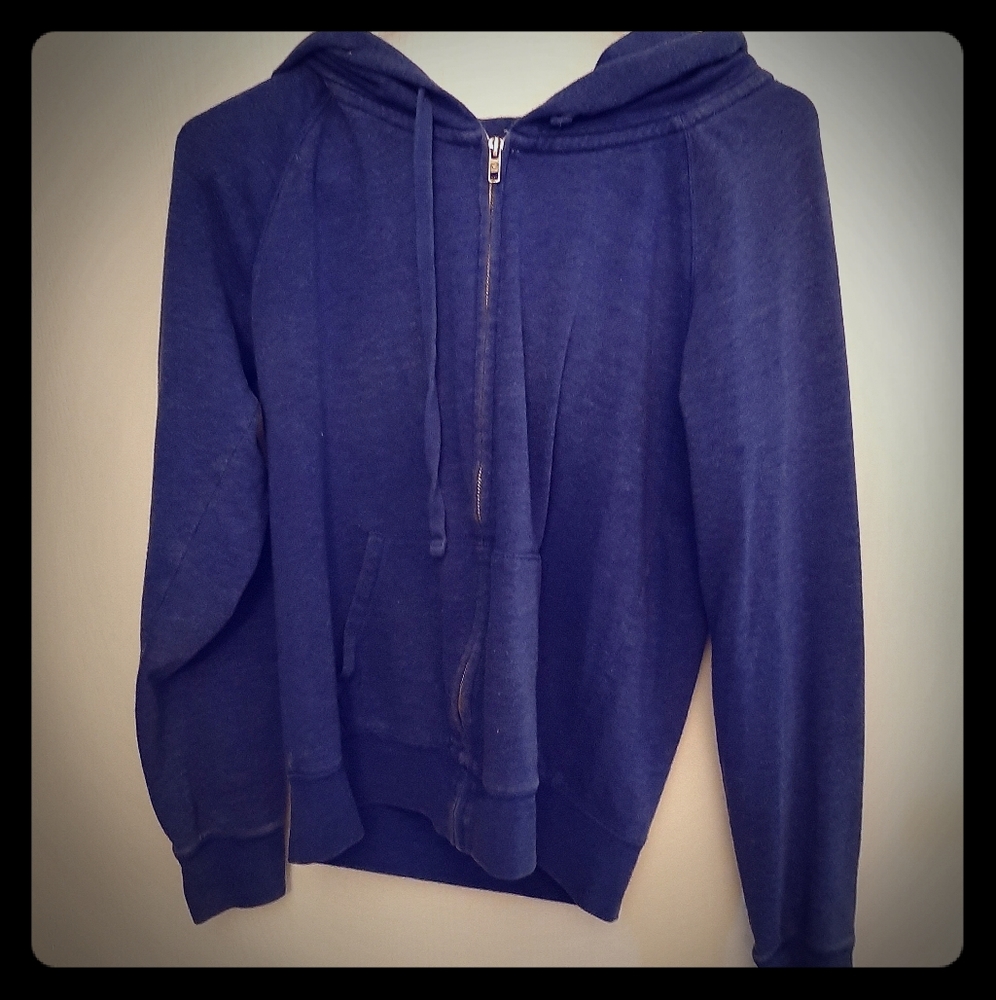 Pink zip up hoodie